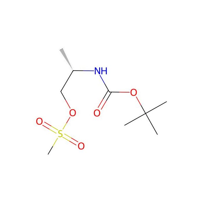 (S)-2-((tert-Butoxycarbonyl)amino)propyl methanesulfonate - ≥95% CAS No(126301-16-4) by Aladdin Scientific