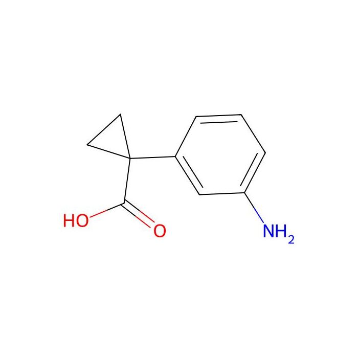 1-(3-Amino-phenyl)-cyclopropanecarboxylic acid - ≥98% CAS No(1314660-63-3) by Aladdin Scientific