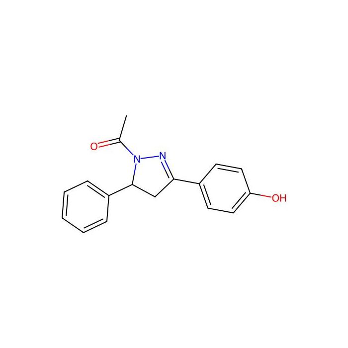 1-Acetyl-3-(4-hydroxyphenyl)-5-phenyl-2-pyrazoline -  CAS No(252006-56-7) by Aladdin Scientific