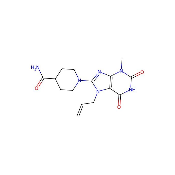 1-(7-allyl-3-methyl-2,6-dioxo-2,3,6,7-tetrahydro-1H-purin-8-yl)piperidine-4-carboxamide -  CAS No(442864-70-2) by Aladdin Scientific