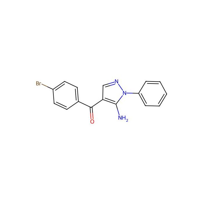 (5-Amino-1-phenyl-1H-pyrazol-4-yl)(4-bromophenyl)methanone - ≥95% CAS No(618091-10-4) by Aladdin Scientific