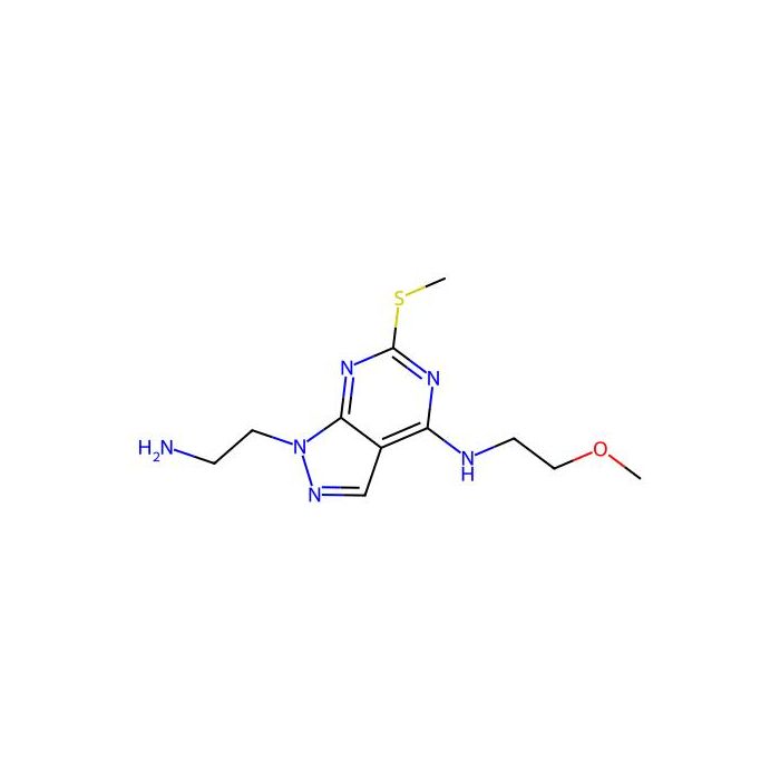 1-(2-aminoethyl)-N-(2-methoxyethyl)-6-(methylthio)-1H-pyrazolo[3,4-d]pyrimidin-4-amine - ≥97% CAS No(1105197-53-2) by Aladdin Scientific