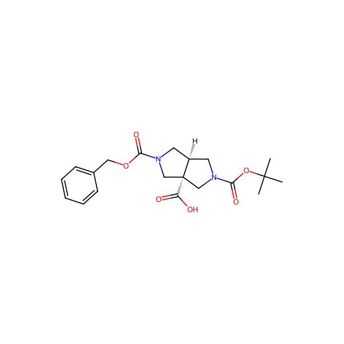 (3aS,6aS)-2-((Benzyloxy)carbonyl)-5-(tert-butoxycarbonyl)octahydropyrrolo[3,4-c]pyrrole-3a-carboxylic acid - ≥95% CAS No(1217766-30-7) by Aladdin Scientific