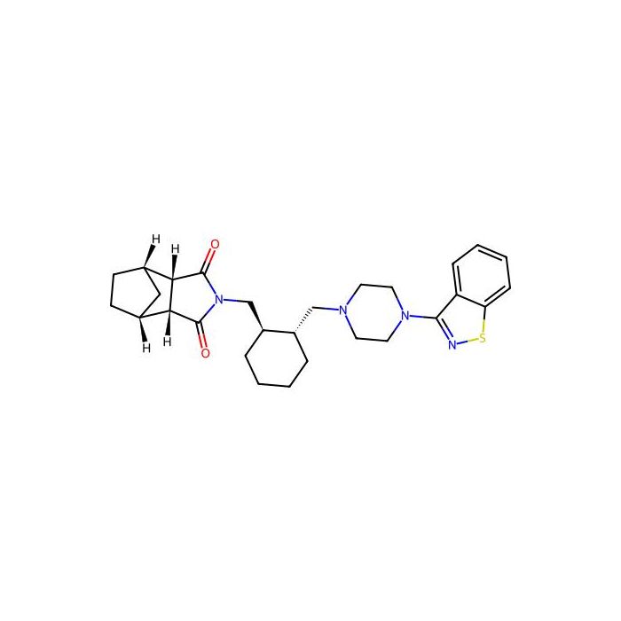(3AR,4R,7S,7aS)-2-(((1R,2R)-2-((4-(benzo[d]isothiazol-3-yl)piperazin-1-yl)methyl)cyclohexyl)methyl)hexahydro-1H-4,7-methanoisoindole-1,3(2H)-dione - ≥97% CAS No(1318074-25-7) by Aladdin Scientific