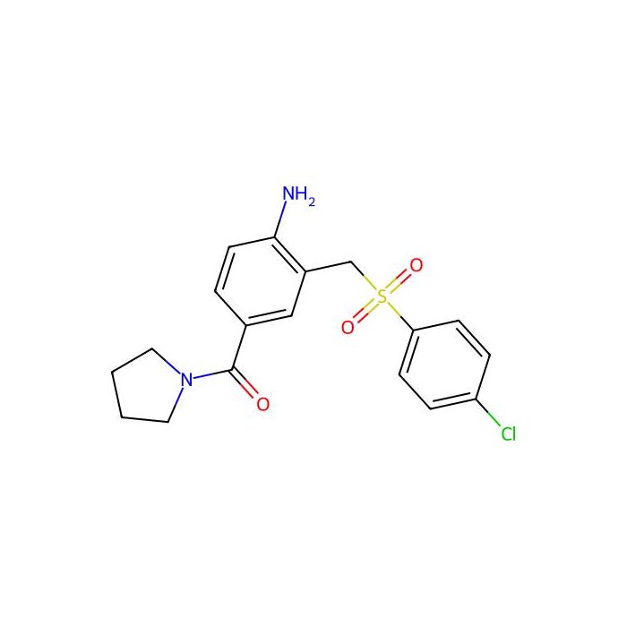 (4-Amino-3-{[(4-chlorophenyl)sulfonyl]methyl}phenyl)(1-pyrrolidinyl)methanone - ≥90% CAS No(339101-80-3) by Aladdin Scientific