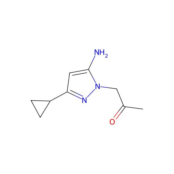 1-(5-amino-3-cyclopropyl-1H-pyrazol-1-yl)acetone -  CAS No(1306739-31-0) by Aladdin Scientific