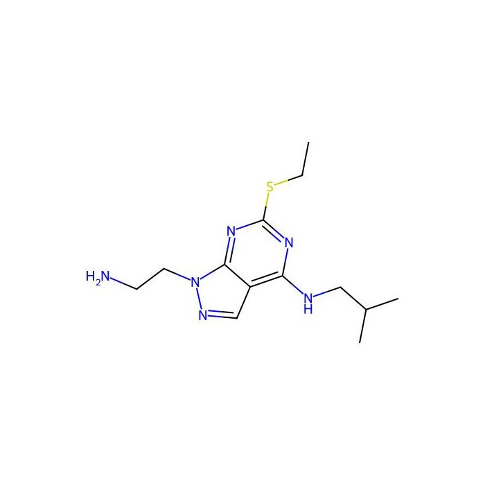 1-(2-aminoethyl)-6-(ethylthio)-N-isobutyl-1H-pyrazolo[3,4-d]pyrimidin-4-amine - ≥97% CAS No(1105197-87-2) by Aladdin Scientific