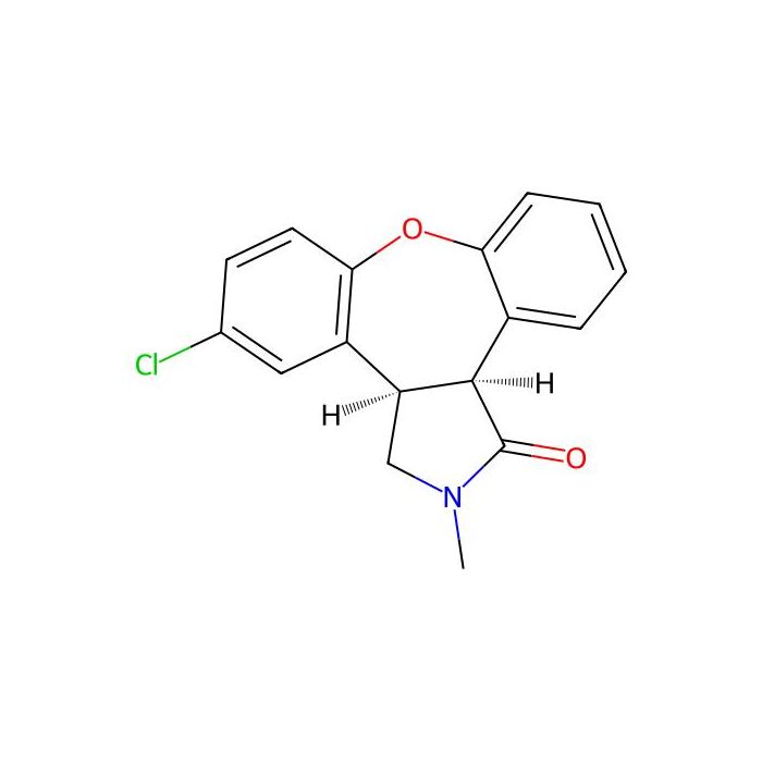 (3aR,12bS)-5-chloro-2-methyl-2,3,3a,12b-tetrahydro-1H-dibenzo[2,3:6,7]oxepino[4,5-c]pyrrol-1-one - ≥95% CAS No(912356-09-3) by Aladdin Scientific