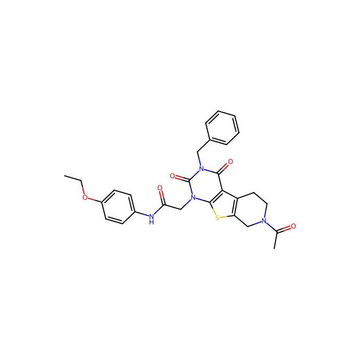 2-(7-acetyl-3-benzyl-2,4-dioxo-3,4,5,6,7,8-hexahydropyrido[4',3':4,5]thieno[2,3-d]pyrimidin-1(2H)-yl)-N-(4-ethoxyphenyl)acetamide - ≥98% CAS No(902903-59-7) by Aladdin Scientific