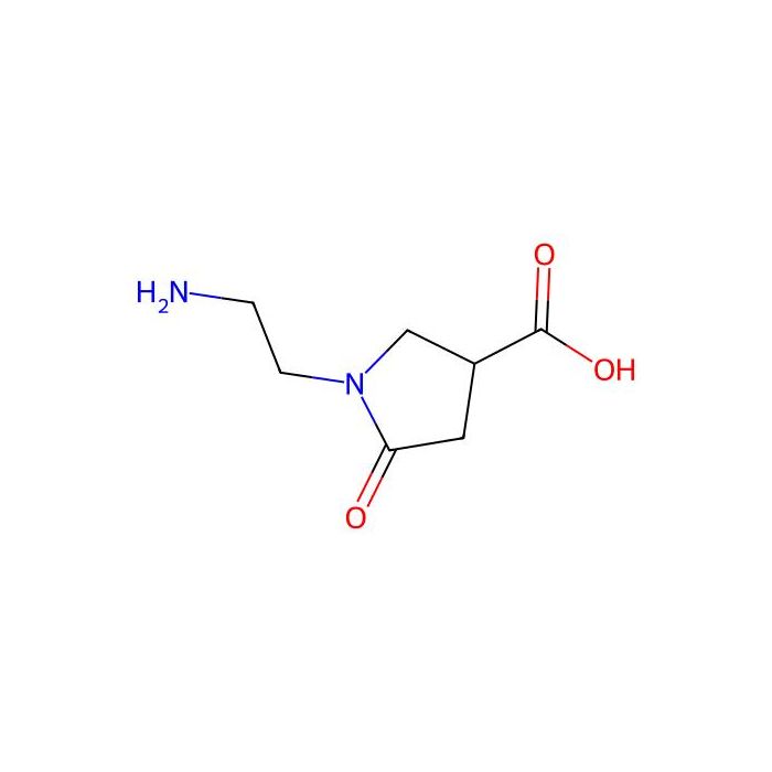 1-(2-Aminoethyl)-5-oxopyrrolidine-3-carboxylic acid - ≥98% CAS No(1368702-32-2) by Aladdin Scientific