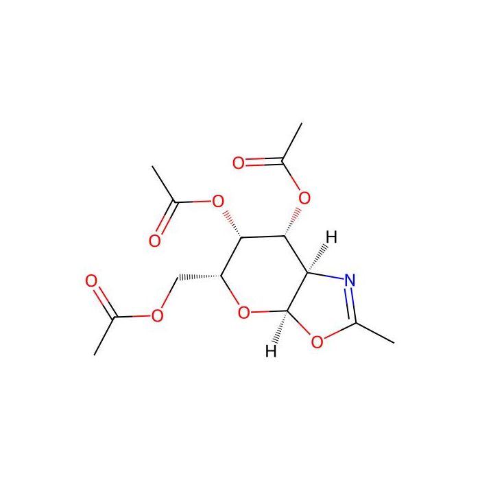 (3aR,5R,6R,7R,7aR)-5-(acetoxymethyl)-2-methyl-5,6,7,7a-tetrahydro-3aH-pyrano[3,2-d]oxazole-6,7-diyl diacetate - ≥98% CAS No(10378-06-0) by Aladdin Scientific