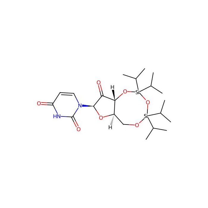 1-((6Ar,8r,9ar)-2,2,4,4-tetraisopropyl-9-oxotetrahydro-6h-furo[3,2-f][1,3,5,2,4]trioxadisilocin-8-yl)pyrimidine-2,4(1h,3h)-dione - ≥97% CAS No(84828-97-7) by Aladdin Scientific