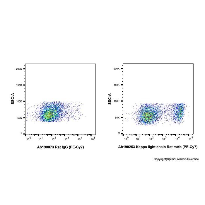 Kappa light chain Rat mAb (PE-Cy7) -    by Aladdin Scientific