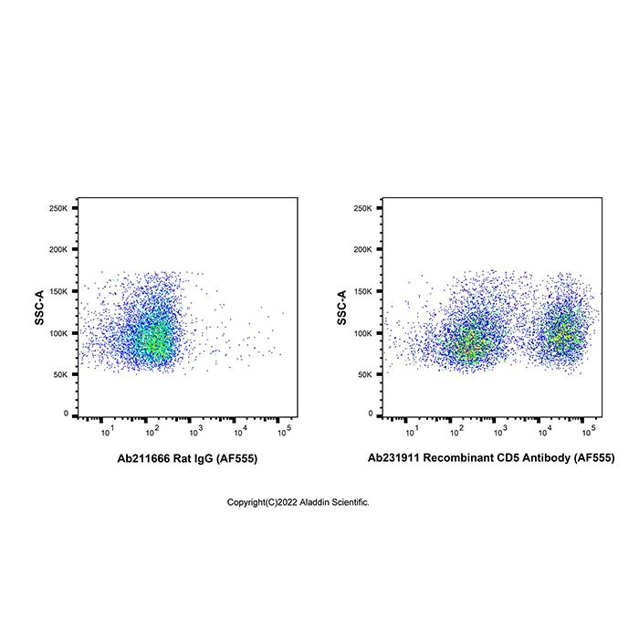 Recombinant CD5 Antibody (AF555)  -    by Aladdin Scientific