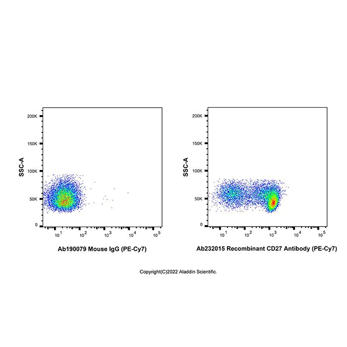 Recombinant CD27 Antibody (PE-Cy7) -    by Aladdin Scientific