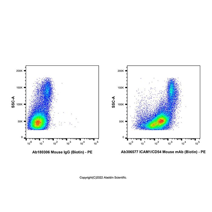 ICAM1/CD54 Mouse mAb (Biotin) -    Ab306577 by Aladdin Scientific