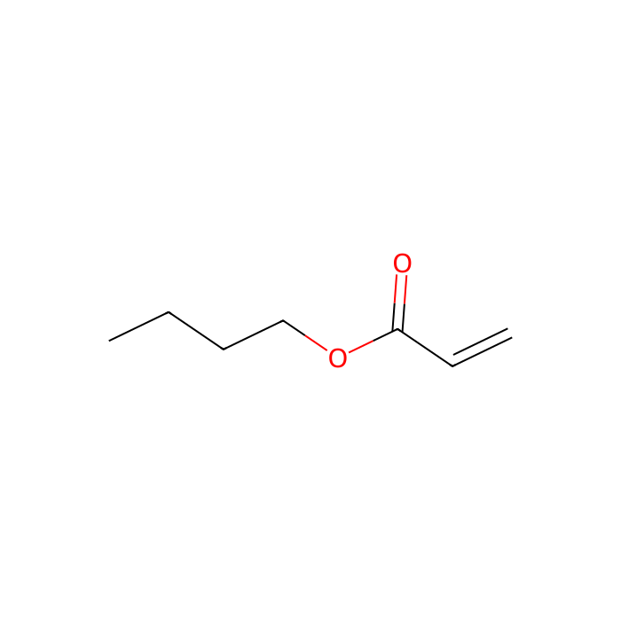 n-Butyl acrylate - analytical standard, ≥99.5%(GC), stabilized with 50ppm MEHQ CAS No(141-32-2) by Aladdin Scientific