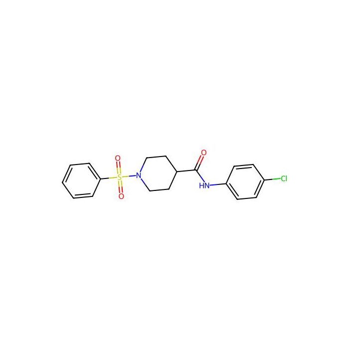 1-(benzenesulfonyl)-N-(4-chlorophenyl)piperidine-4-carboxamide - ≥90% CAS No(478041-50-8) by Aladdin Scientific