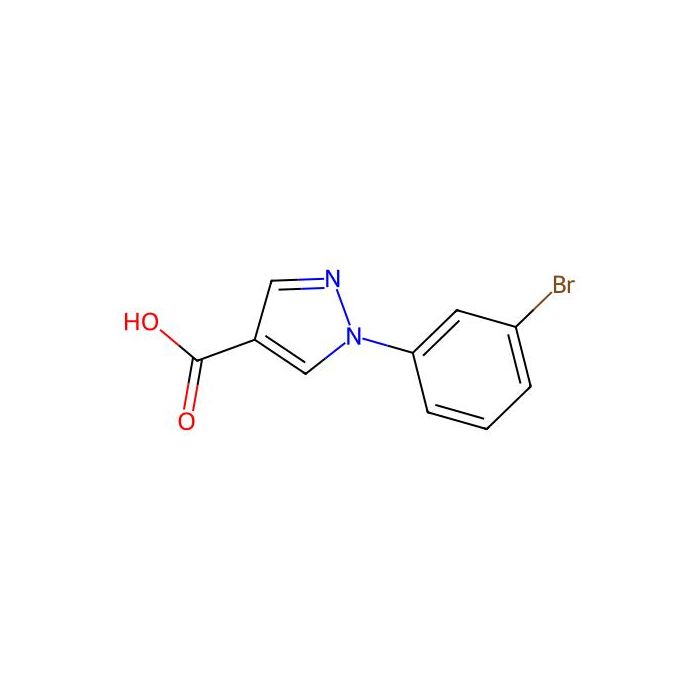 1-(3-bromophenyl)-1H-pyrazole-4-carboxylic acid - ≥95% CAS No(1156994-32-9) by Aladdin Scientific