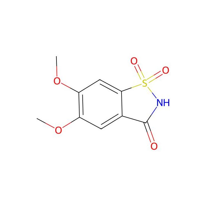 1,2-Benzisothiazol-3(2H)-one, 5,6-dimethoxy-, 1,1-dioxide - ≥95% CAS No(60987-22-6) by Aladdin Scientific