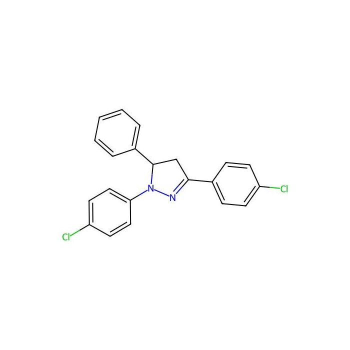 1,3-bis(4-chlorophenyl)-5-phenyl-4,5-dihydro-1H-pyrazole -  CAS No(7245-52-5) by Aladdin Scientific