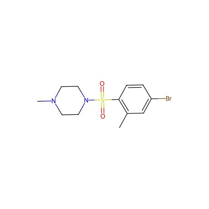 1-[(4-Bromo-2-methylphenyl)sulfonyl]-4-methylpiperazine - ≥98% CAS No(486422-17-7) by Aladdin Scientific
