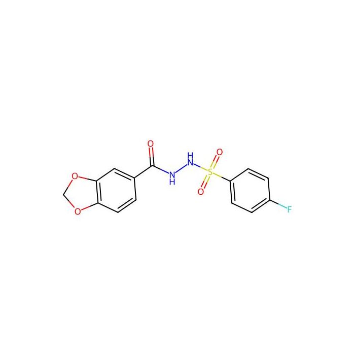 1,3-Benzodioxole-5-carboxylic acid, 2-((4-fluorophenyl)sulfonyl)hydrazide -  CAS No(866138-29-6) by Aladdin Scientific