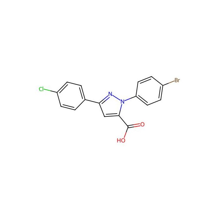 1-(4-Bromophenyl)-3-(4-chlorophenyl)-1H-pyrazole-5-carboxylic acid -  CAS No(618102-43-5) by Aladdin Scientific
