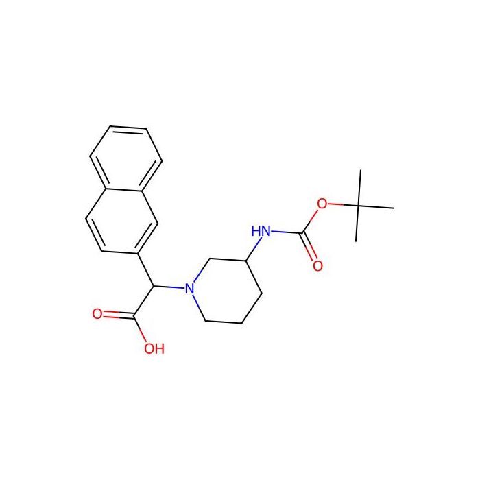 (3-Boc-amino-piperidin-1-YL)-naphthalen-2-YL-acetic acid - ≥95% CAS No(885276-52-8) by Aladdin Scientific