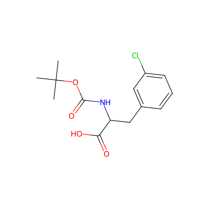 N-(tert-Butoxycarbonyl)-D-3-chlorophenylalanine - ≥98% CAS No(80102-25-6) by Aladdin Scientific