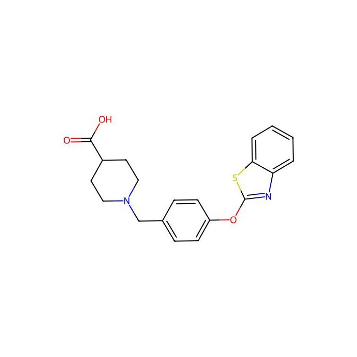 1-(4-(Benzothiazol-2-yloxy)benzyl)piperidine-4-carboxylic acid - ≥98% CAS No(841202-16-2) by Aladdin Scientific