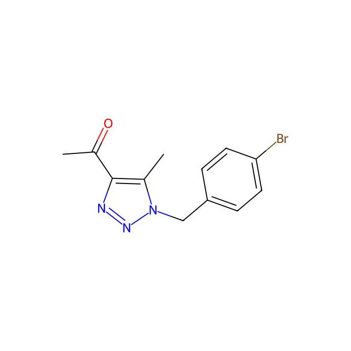 1-[1-[(4-Bromophenyl)methyl]-5-methyl-1H-1,2,3-triazol-4-yl]ethanone - ≥95% CAS No(885950-25-4) by Aladdin Scientific