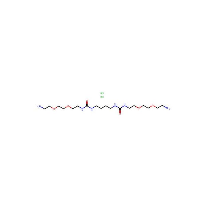 1,1'-(Butane-1,4-diyl)bis(3-(2-(2-(2-aminoethoxy)ethoxy)ethyl)urea) dihydrochloride - ≥98% CAS No(1571103-88-2) by Aladdin Scientific