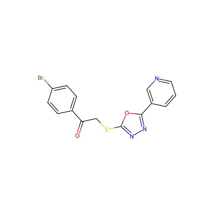 1-(4-Bromophenyl)-2-[(5-pyridin-3-yl-1,3,4-oxadiazol-2-yl)sulfanyl]ethanone -  CAS No(327978-84-7) by Aladdin Scientific