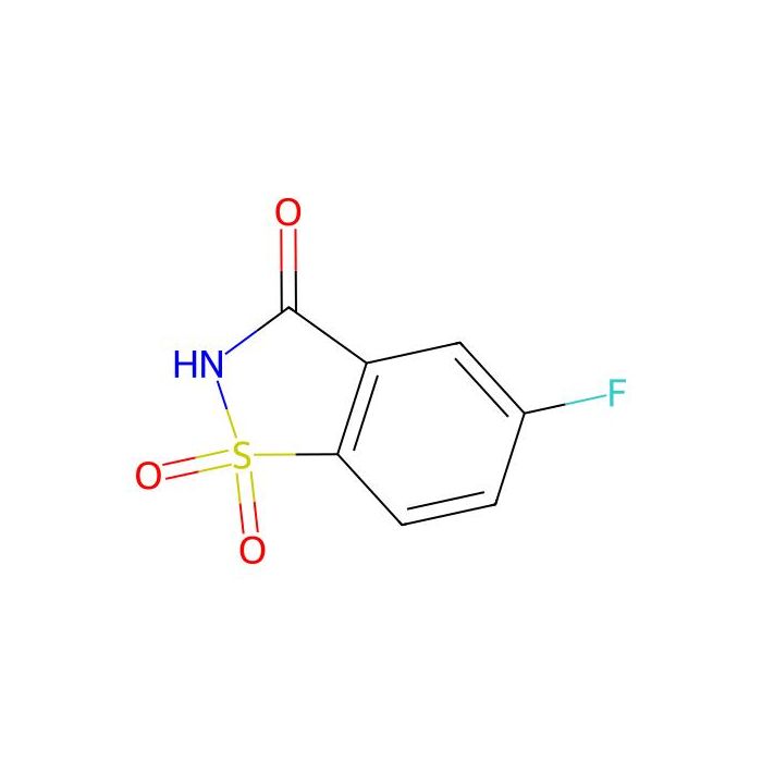 1,2-Benzisothiazol-3(2H)-one, 5-fluoro-, 1,1-dioxide - ≥97% CAS No(29083-18-9) by Aladdin Scientific
