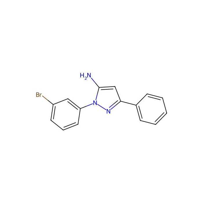 1-(3-Bromophenyl)-3-phenyl-1H-pyrazol-5-amine - ≥95% CAS No(890764-15-5) by Aladdin Scientific