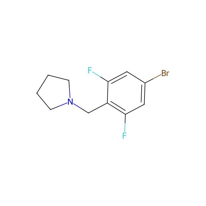 1-(4-Bromo-2,6-difluorobenzyl)pyrrolidine - ≥95% CAS No(935841-14-8) by Aladdin Scientific