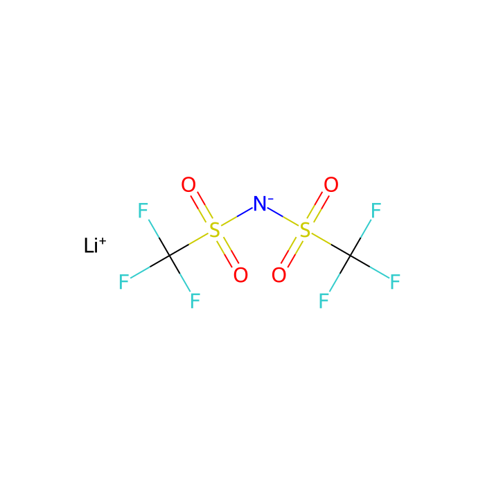 Bis(trifluoromethane)sulfonimide lithium salt（LiTFSI） - ≥99% CAS No(90076-65-6) by Aladdin Scientific