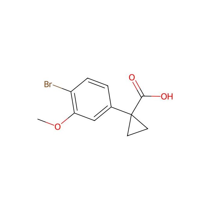 1-(4-Bromo-3-methoxyphenyl)cyclopropane-1-carboxylic acid - ≥95% CAS No(1373232-79-1) by Aladdin Scientific