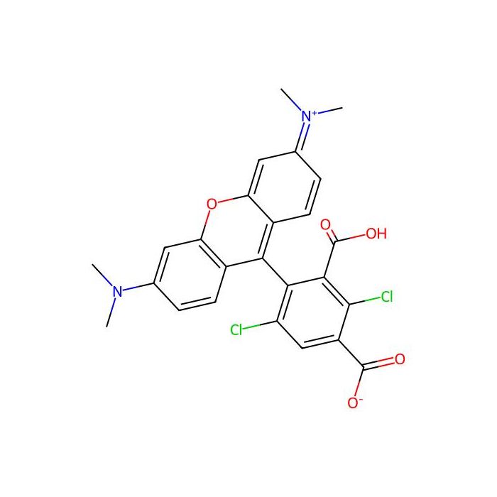 4-(3,6-Bis(dimethylamino)xanthylium-9-yl)-3-carboxy-2,5-dichlorobenzoate - ≥98% CAS No(198546-47-3) by Aladdin Scientific