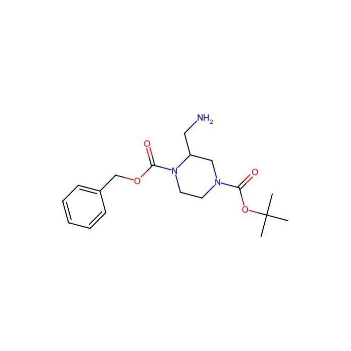 1-Benzyl 4-tert-butyl 2-(aminomethyl)piperazine-1,4-dicarboxylate - ≥98% CAS No(317365-34-7) by Aladdin Scientific