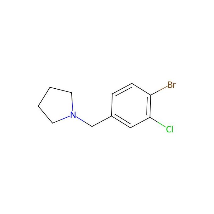 1-[(4-Bromo-3-chlorophenyl)methyl]-pyrrolidine - ≥95% CAS No(1092069-95-8) by Aladdin Scientific