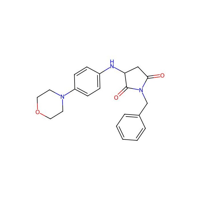 1-Benzyl-3-(4-(4-morpholinyl)anilino)-2,5-pyrrolidinedione - ≥95% CAS No(308101-58-8) by Aladdin Scientific