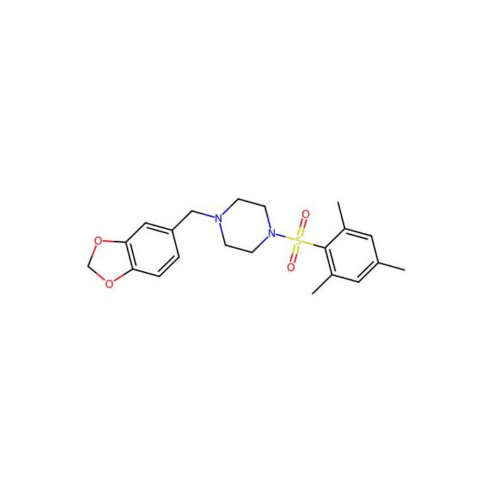 1-(1,3-Benzodioxol-5-ylmethyl)-4-(mesitylsulfonyl)piperazine - ≥90% CAS No(349624-04-0) by Aladdin Scientific