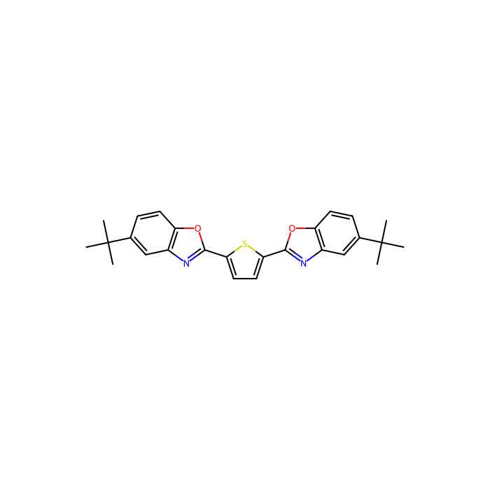 2,5-Bis(5-tert-butyl-benzoxazol-2-yl)thiophene - ≥99% CAS No(7128-64-5) by Aladdin Scientific