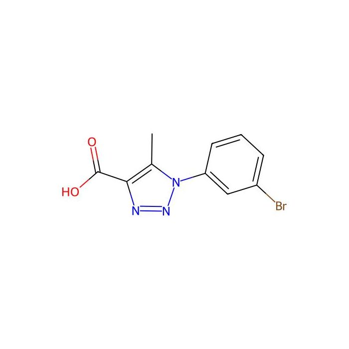 1-(3-Bromophenyl)-5-methyl-1H-1,2,3-triazole-4-carboxylic acid - ≥95% CAS No(210159-08-3) by Aladdin Scientific