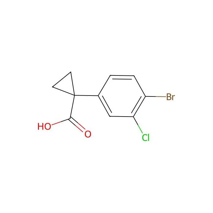 1-(4-Bromo-3-chlorophenyl)cyclopropane-1-carboxylic acid - ≥96% CAS No(1314789-82-6) by Aladdin Scientific