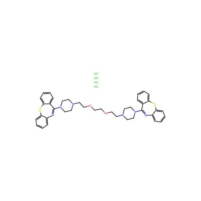 1,2-Bis(2-(4-(dibenzo[b,f][1,4]thiazepin-11-yl)piperazin-1-yl)ethoxy)ethane tetrahydrochloride - ≥95% CAS No(1923194-81-3) by Aladdin Scientific