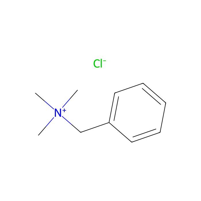 Benzyltrimethylammonium chloride（TMBAC） - ≥98% CAS No(56-93-9) by Aladdin Scientific