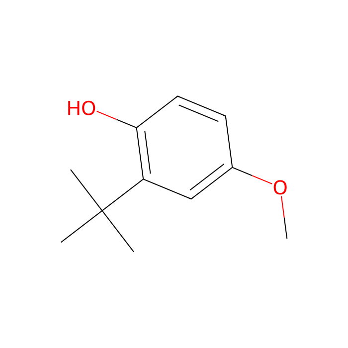 Butylated hydroxyanisole (BHA) - analytical standard, ≥99%(GC) CAS No(25013-16-5) by Aladdin Scientific